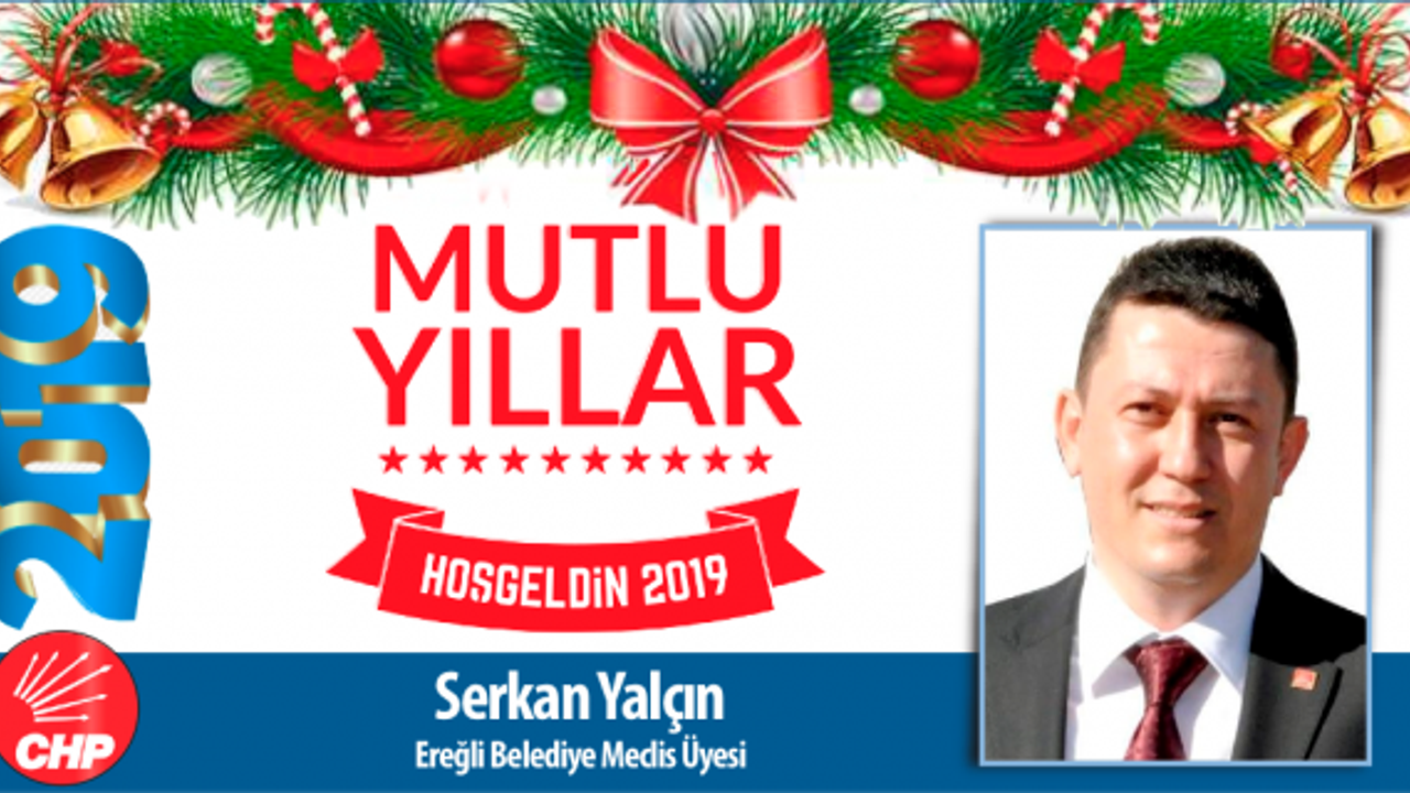 Serkan Yalçın'dan yeni yıl mesajı...