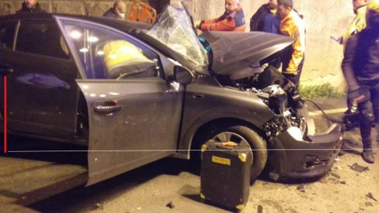 Zonguldak'ta trafik kazası: 1 yaralı
