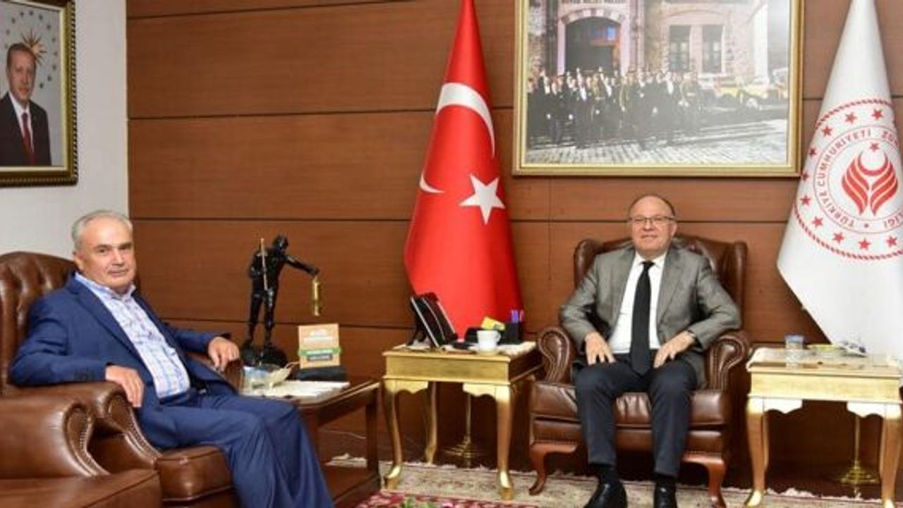 Ahmet Duyar, Vali Tutulmaz'ı ziyaret etti