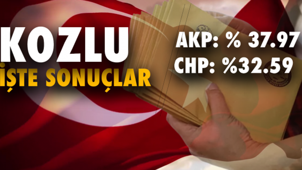 Kozlu ‘AK Parti’ dedi…
