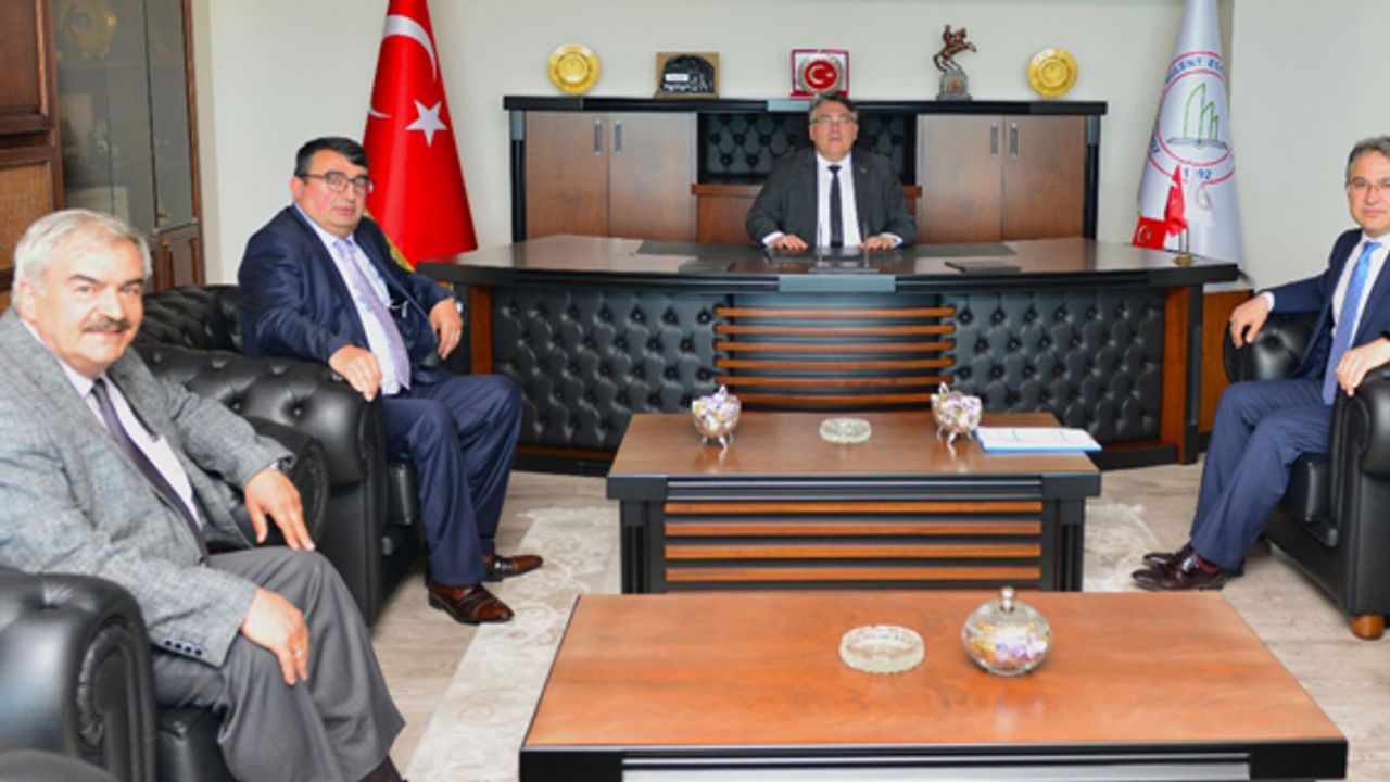 Koca, Karaman ve Altunsu’dan, Özölçer’e ziyaret