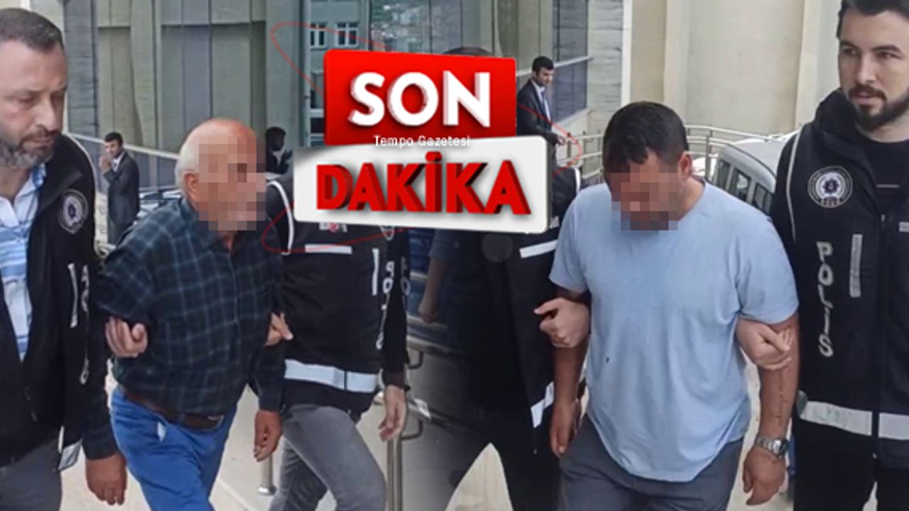 Tefeci operasyonunda gözaltına alınan 2 şüpheli adliyede