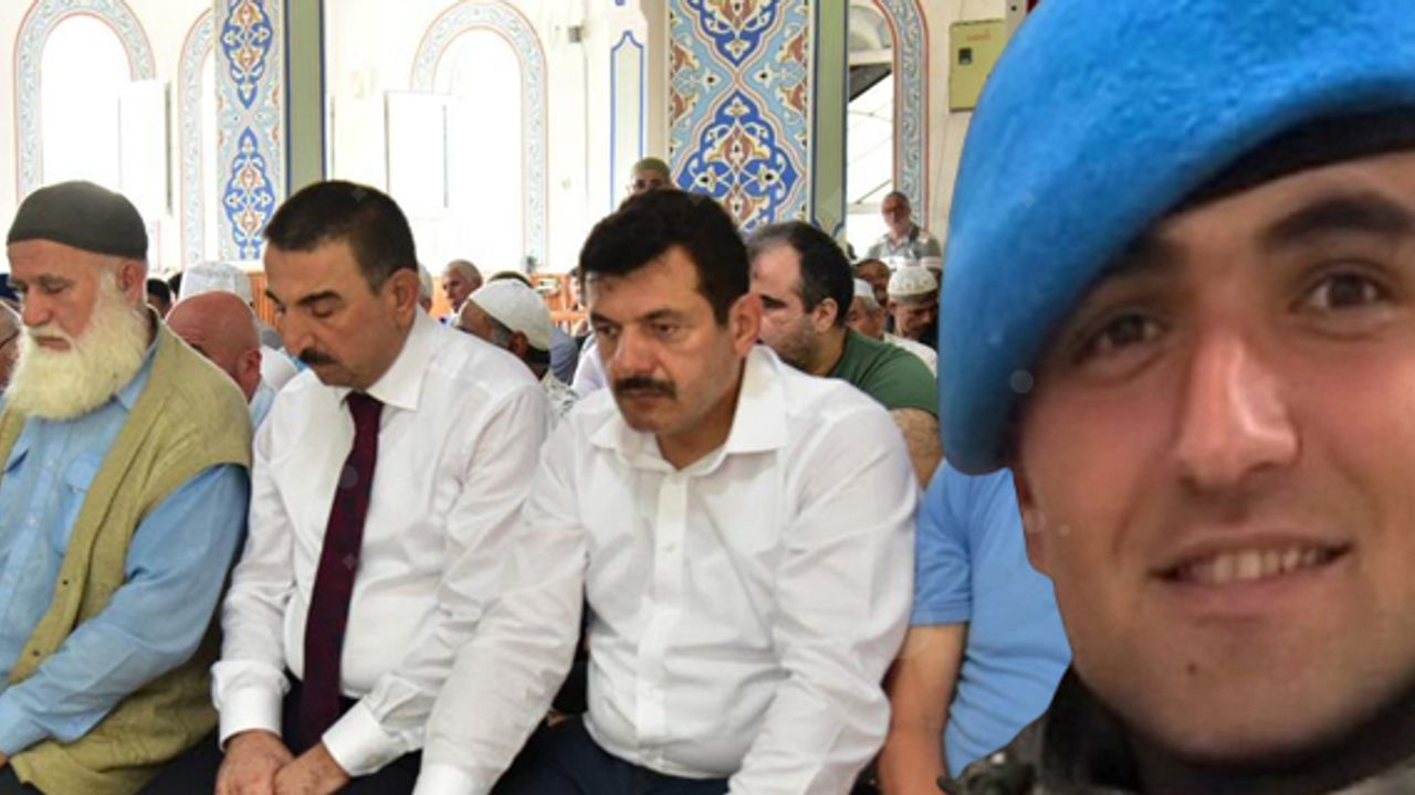 Protokol, Şehit Mustafa Sezer'in Mevlid-i Şerif'ine katıldı