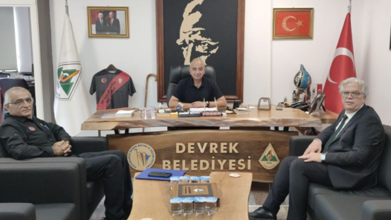 AFAD yöneticileri Başkan Bozkurt'u ziyaret etti