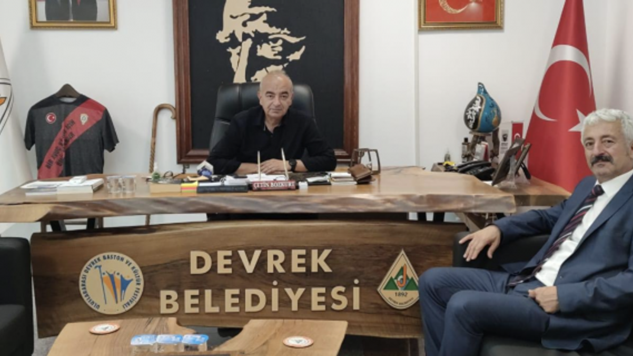 Cezaevi Müdürü,  Bozkurt'u ziyaret etti