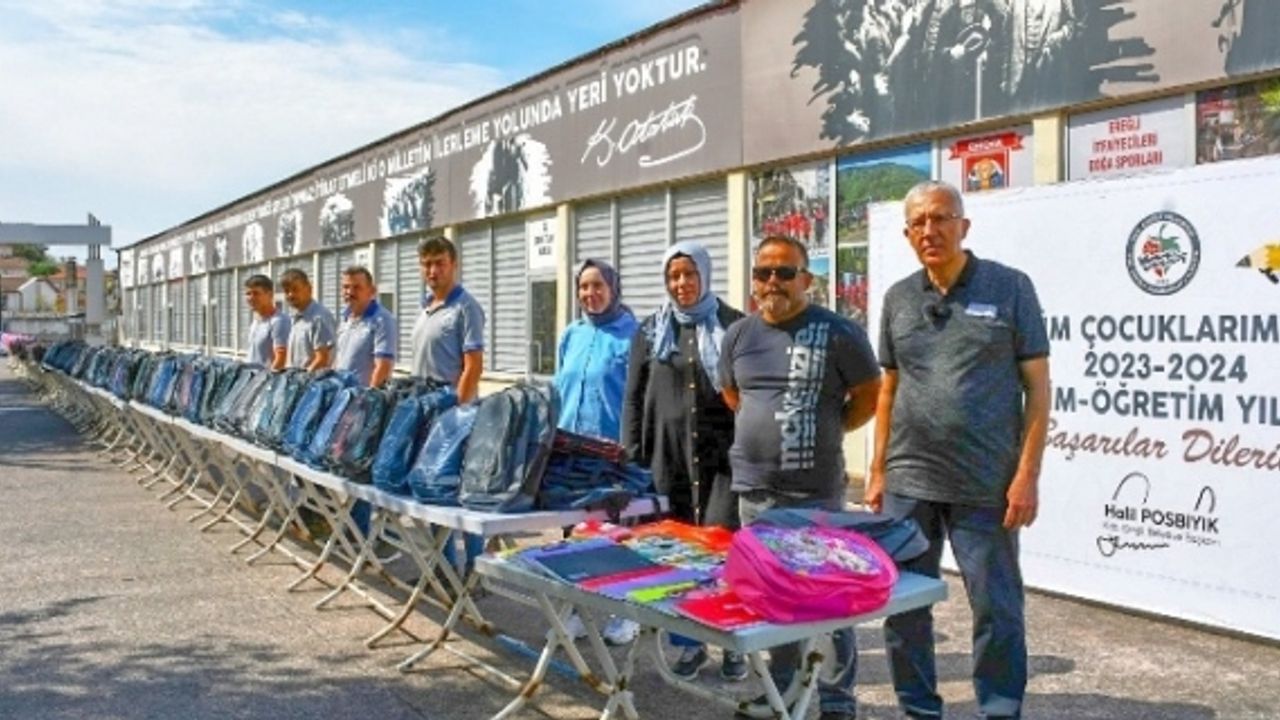 Ereğli Belediyesi 2 bin öğrenciyi sevindirdi