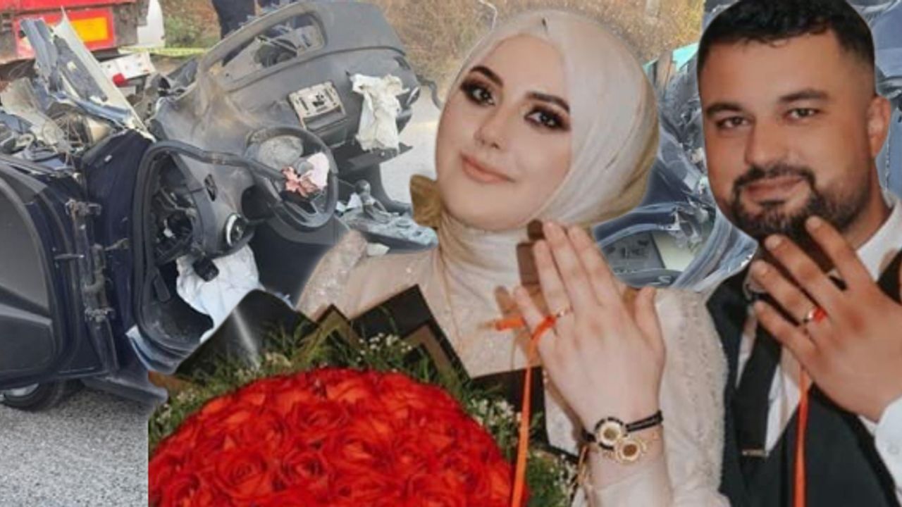 Feci Kaza:  Genç çiftten üzücü haber! 