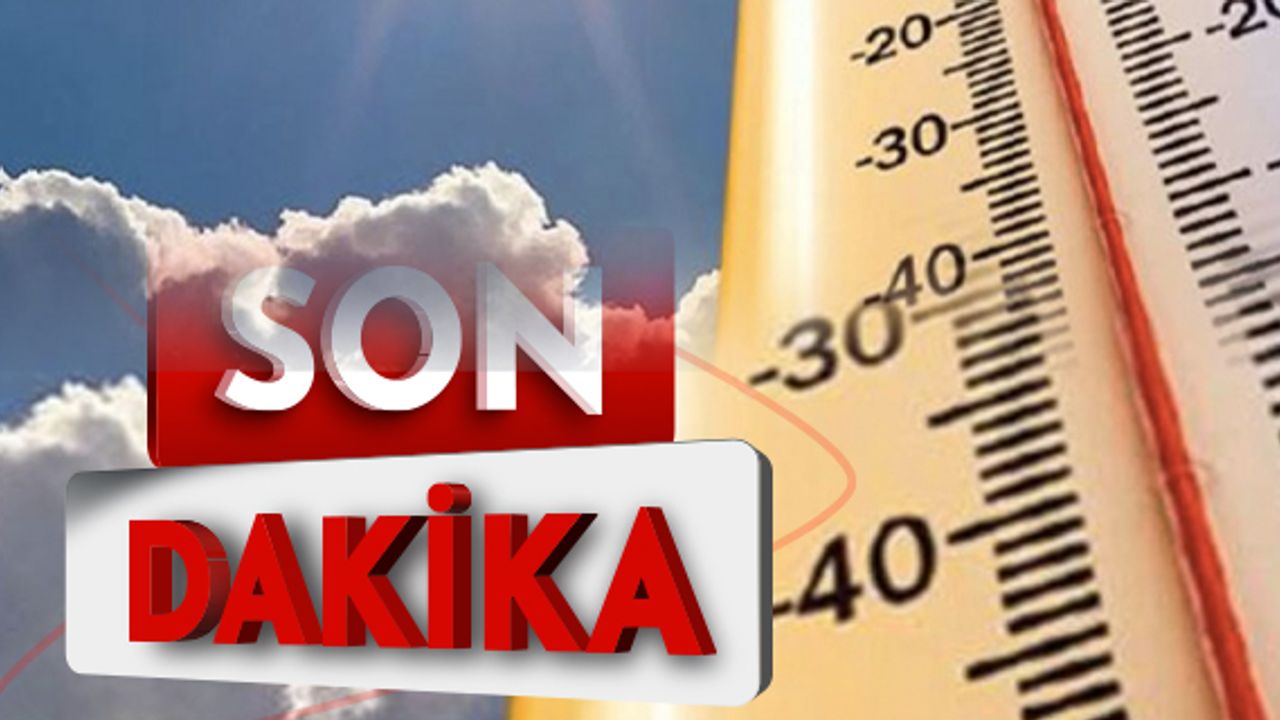 Meteroloji Uyardı: Hava sıcaklıklarında sert düşüş