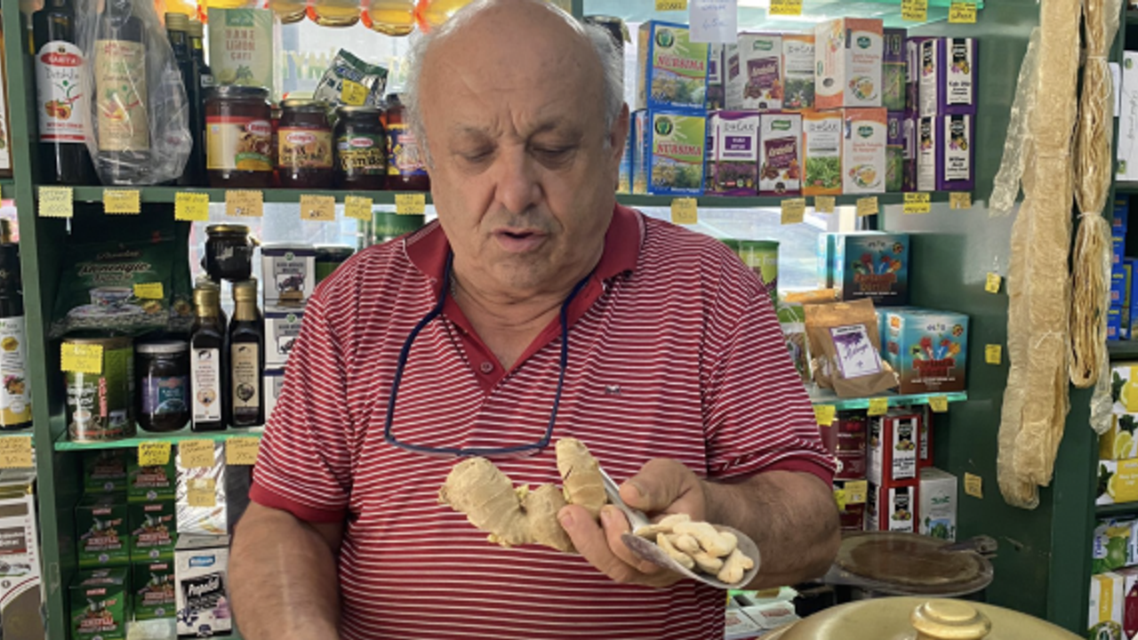 Öksürüğün ilacı: Zencefil'e rağbet arttı