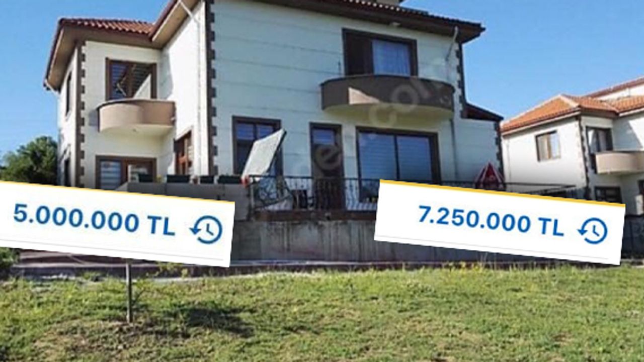 5 Milyonluk Villa, 7 ayda , 7 Milyona satışa çıktı!