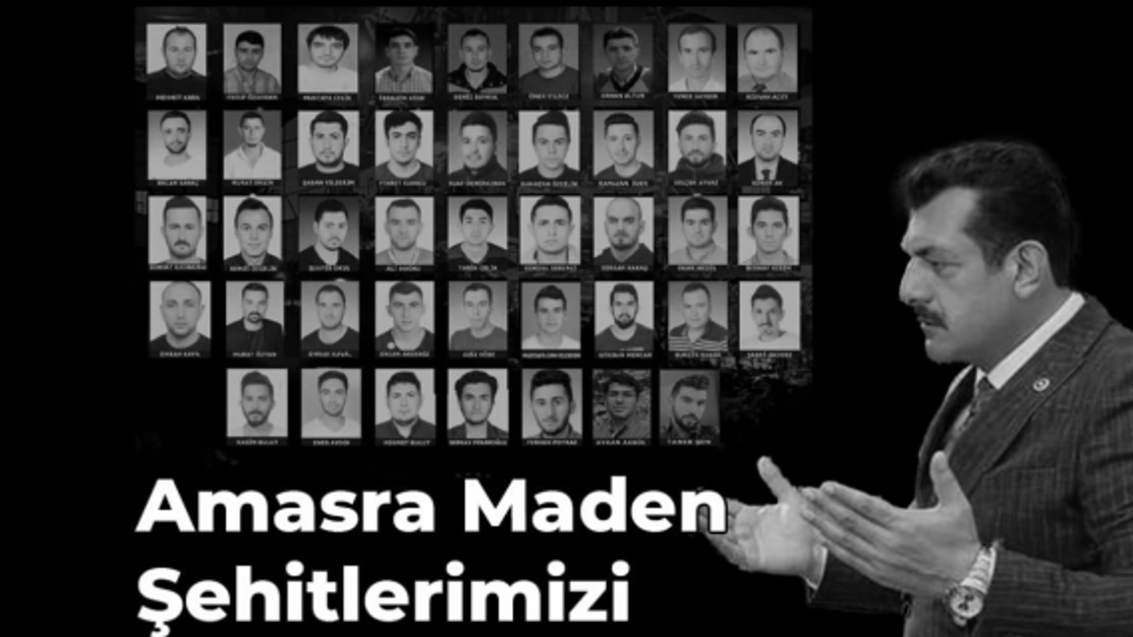 Muammer Avcı, 43 maden işçisini andı