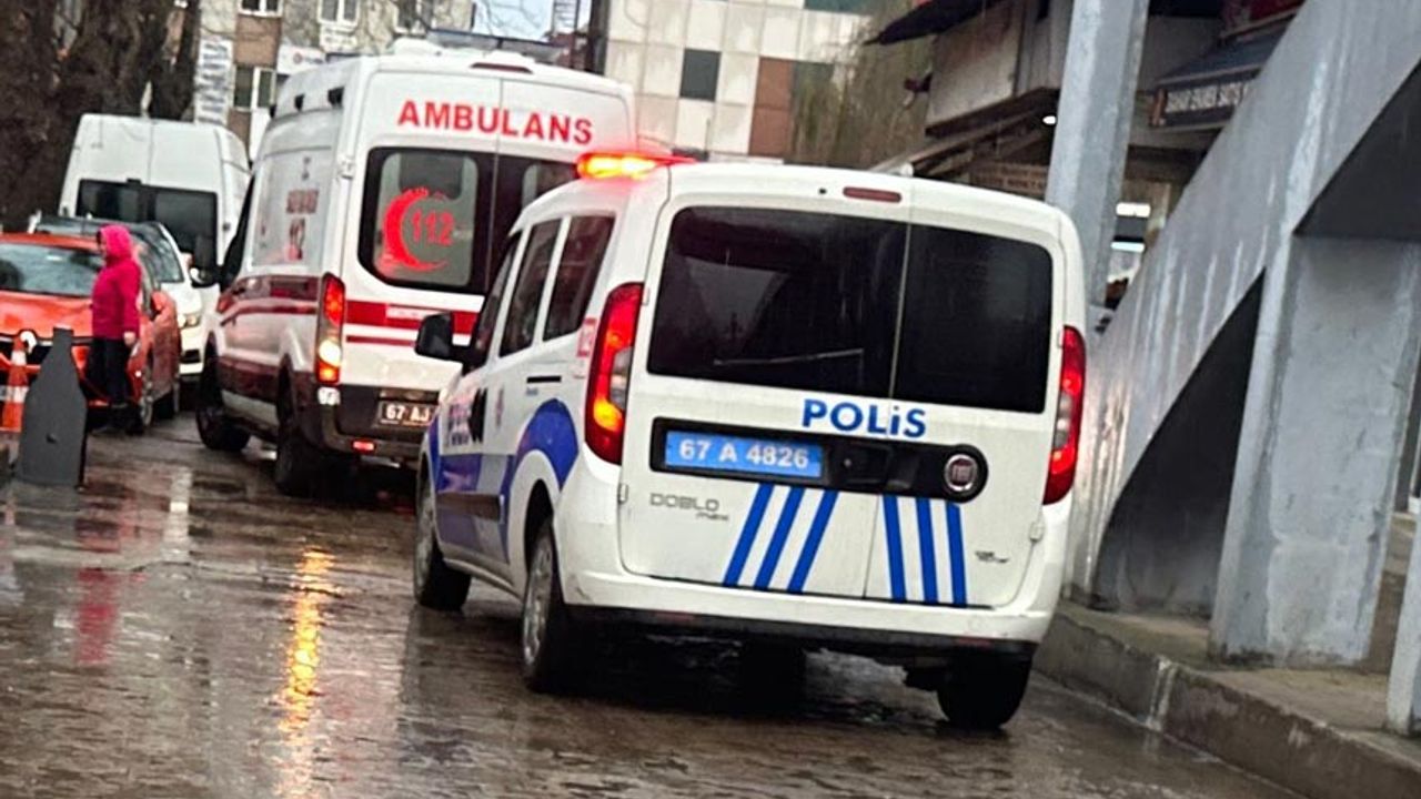 Zonguldak’ta yerde yatan şahıs ekipleri harekete geçti...