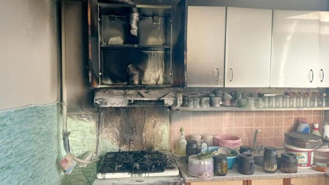 Alaplı’da mutfak yangını korkuttu