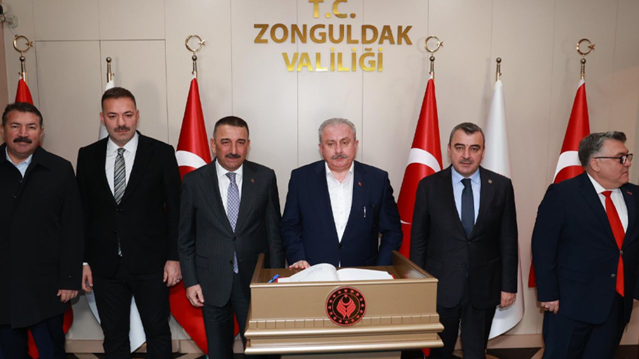 Mustafa Şentop, Zonguldak'ta