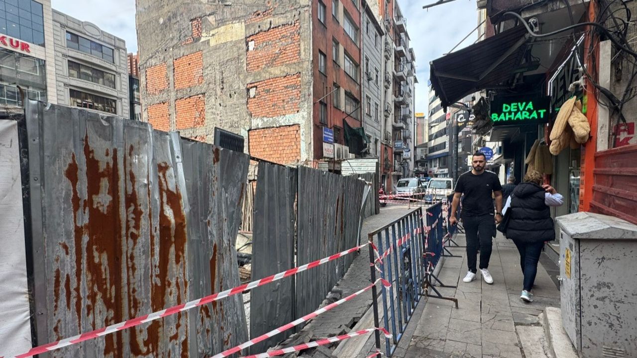 Zonguldak’ta aynı yol ikinci kez çöktü