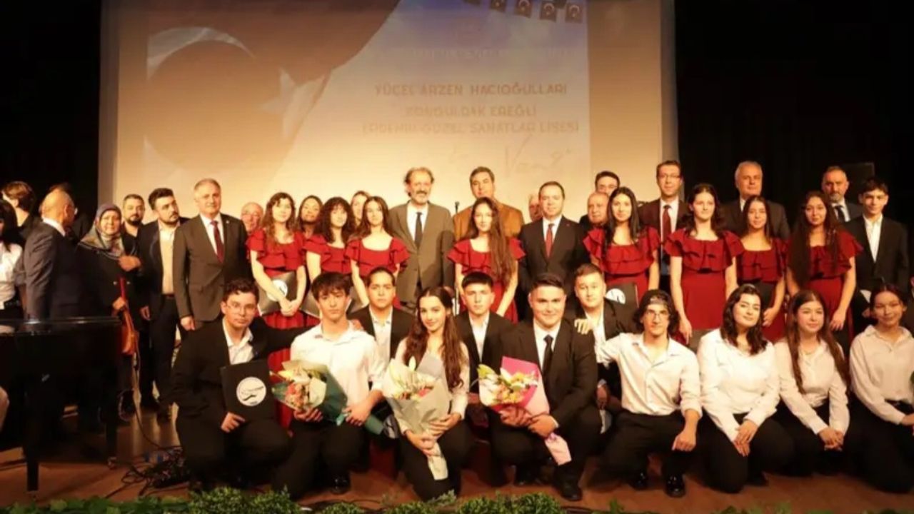 Erdemir Güzel Sanatlar Lisesi'nde sanat etkinliği düzenlendi