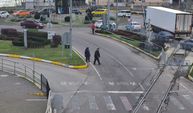 Zonguldak’ta üst geçit çilesi: Yaşlı çift ölümle burun buruna!