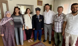 AK Parti Merkez İlçe'den Şehit ve Gazileri ziyaret etti