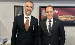 Adaylık öncesi Deniz Yavuzyılmaz'ı ziyaret etti...