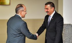 Valisi Hacıbektaşoğlu, Cumhuriyet Başsavcısı Alan'ı ziyaret etti