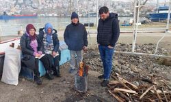 Kayıp denizcilerden Ömer Hebip'in ailesi çadır kurdu