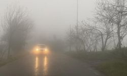 Zonguldak'ta sıcaklık düştü, sis etkili oldu