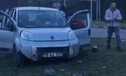 Zonguldak'ta kaza araç orta fefüje çıktı