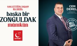Saadet Partisi Zonguldak Belediye Başkan Adayı Cem Dereli