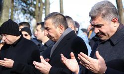 Vali Hacıbektaşoğlu, Nazır Balıkçılar'ın cenaze törenine katıldı