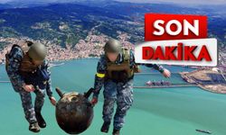 Zonguldak'ta balıkçıların ağına mayın takıldı