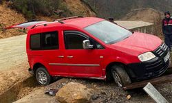 Zonguldak-Anakara karayolunda kaza: Kanala düştü...