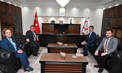 Azerbaycan Gence Milletvekili Hamzayev’den Rektör Özölçer’e ziyaret
