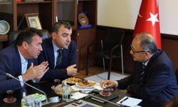 Özcan Ulupınar, Çevre Bakanı Özhaseki ile görüştü...