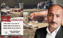 Belediye Başkanı, çiftliğindeki kurbanlıklara müşteri aradı...