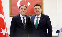 AK Partili Milletvekili Avcı'dan Tahsin Erdem'e sürpriz ziyaret...
