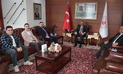 Vali Osman Hacıbektaşoğlu’nu Zonguldak Fuarına davet ettiler…
