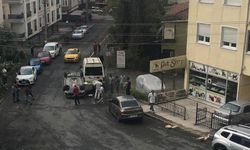 Araç takla attı, sürücüsü yara almadan kurtuldu