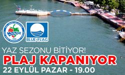 Plaj sezonu kapanıyor