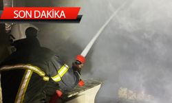 Kozlu'da müstakil ev yandı