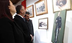 'Atatürk' sergisi açıldı