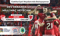 Çaycuma'da milli maç heyecanı yaşanacak