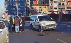 12 Katlı İş Merkezi önünde kaza