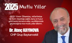 Atınç Kayınova'dan yeni yıl mesajı