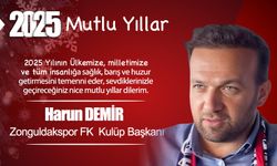 Kulüp Başkanı Harun Demir'den yeni yıl mesajı