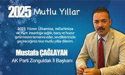 Mustafa Çağlayan'dan yeni yıl mesajı