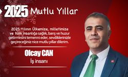 Olcay Can'dan yeni yıl mesajı