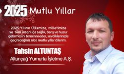 Tahsin Altuntaş'dan yeni yıl mesajı