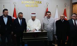 Diyanet İşleri Başkanı Erbaş, Zonguldak Valiliği'nde