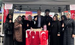 Saadet Partisi, Gazipaşa'da kandil simidi dağıttı