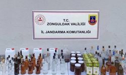 Zonguldak'ta sahte alkol ele geçirildi